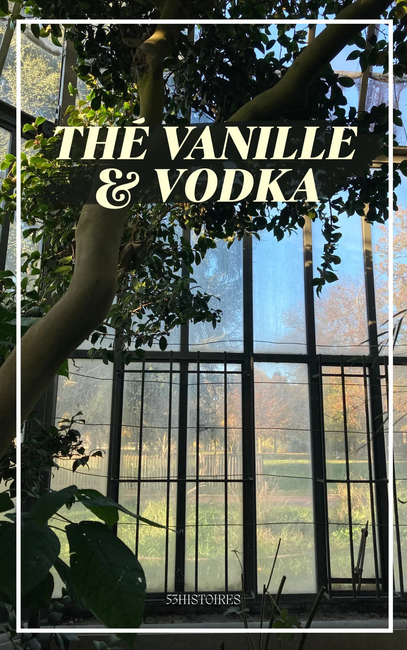 Thé vanille & vodka